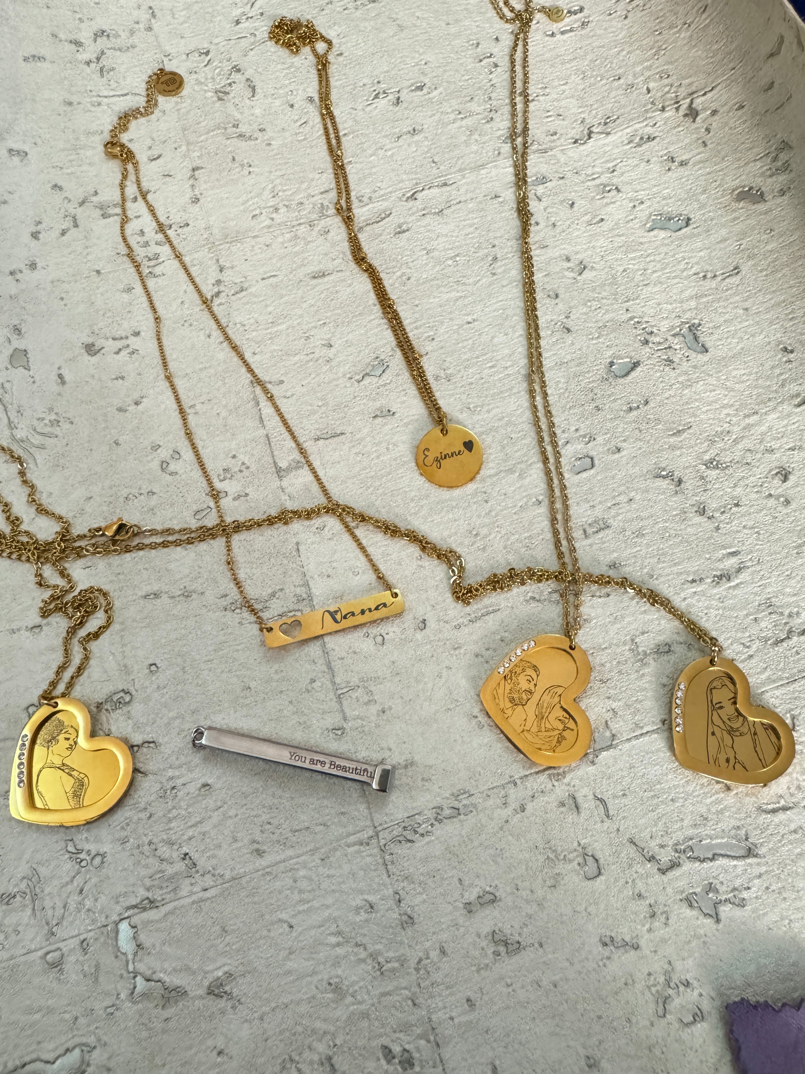 Engraved & Photo Jewelry