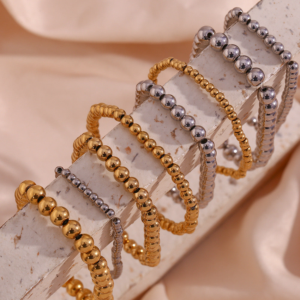 5mm beads (17.7cm Small-medium wrist)