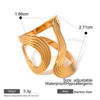 Layal Vintage Open Ring