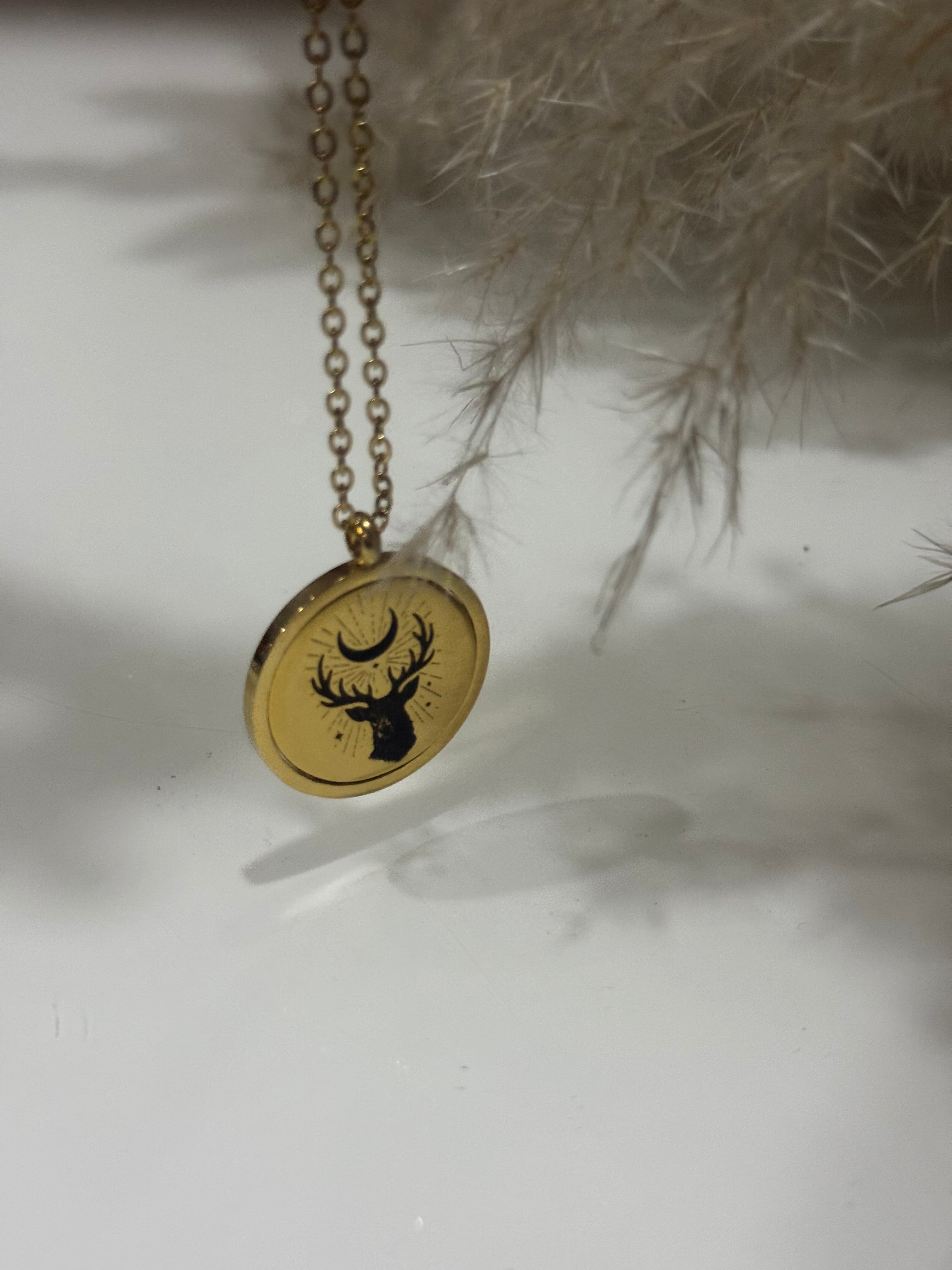 Wanderlust Spinning Photo Necklace