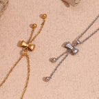 Elegant Bow Necklace