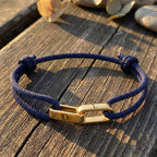The Interlocked Name Cord Bracelet