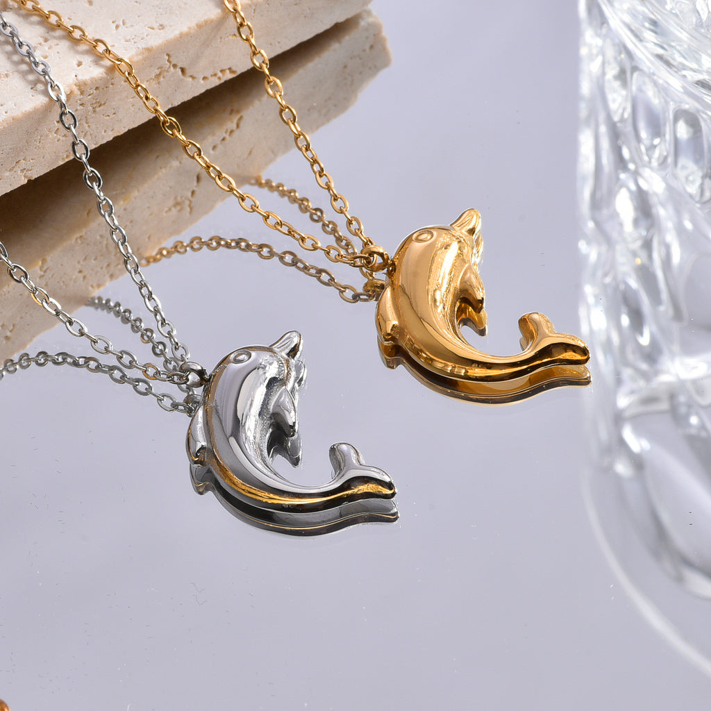 Dolphin Pendant Necklace