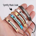 Spotify Bar Drawstring Bracelet
