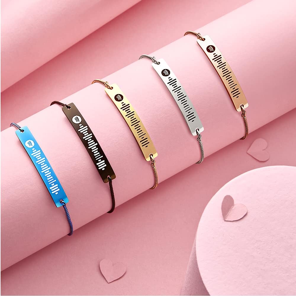 Spotify Bar Drawstring Bracelet