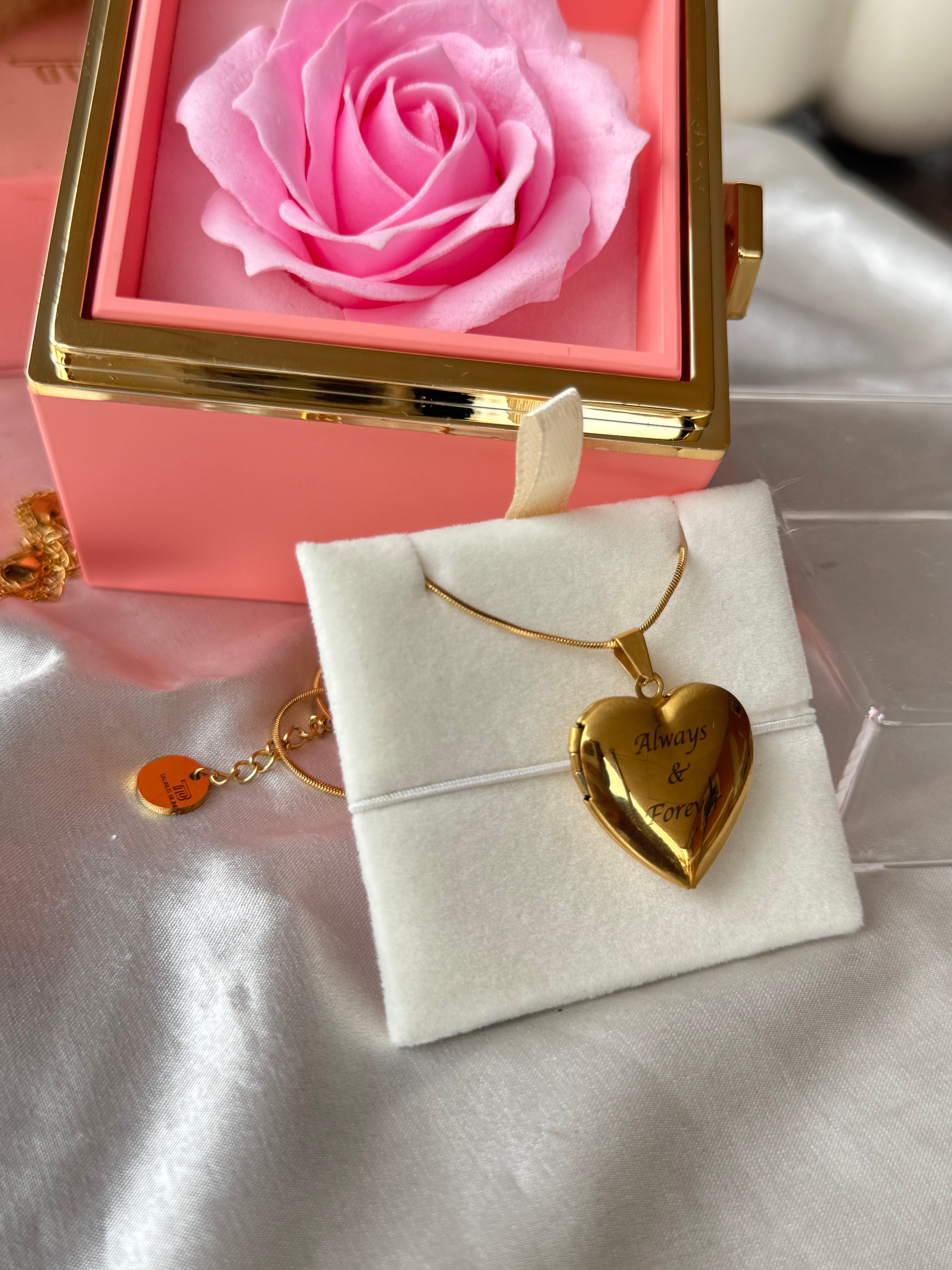 Always & Forever Heart Locket