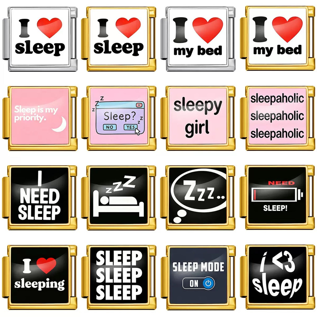 Cute Cozy & Nap-Themed Modular Charms