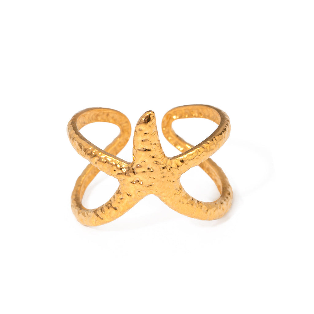 Starfish Open Ring