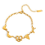 The Bistro Charm Link Bracelet