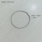 2mm beads (16.5cm small-medium wrist)