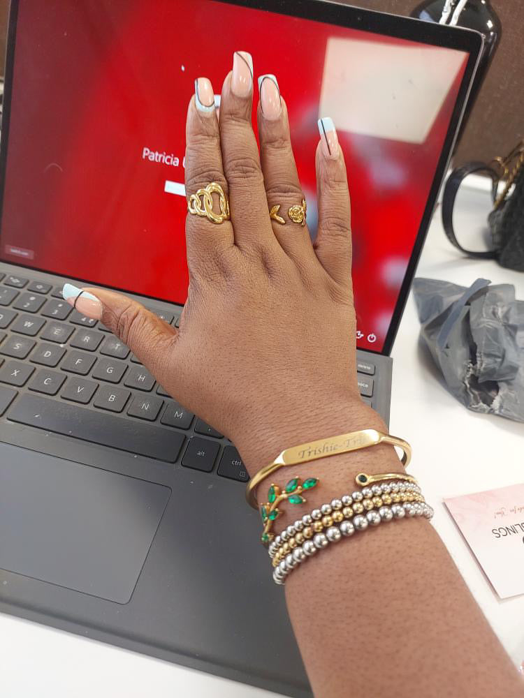 Trish Personalized Bangle