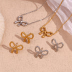 Dainty Bow Necklace