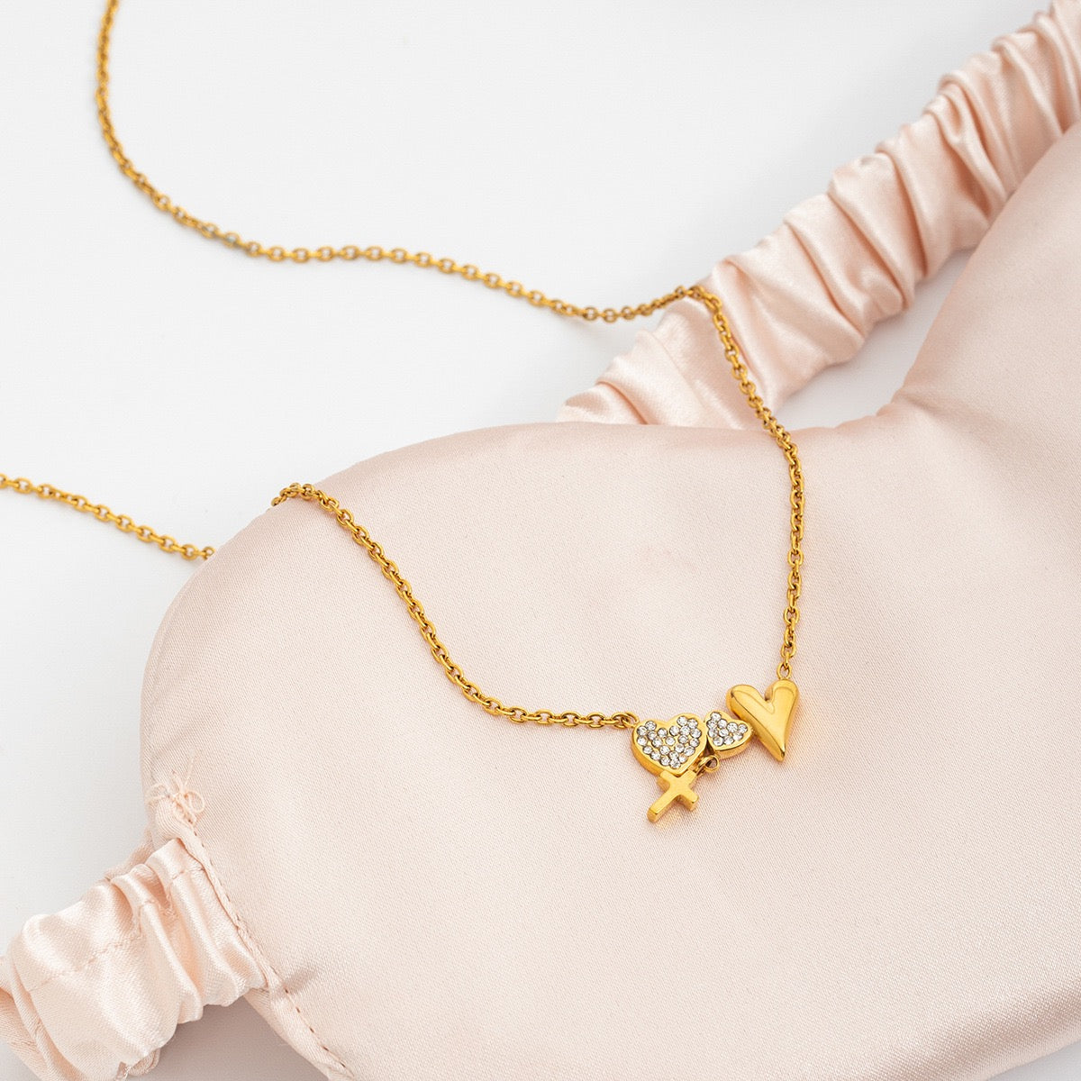 Faith & Love Charm Necklace