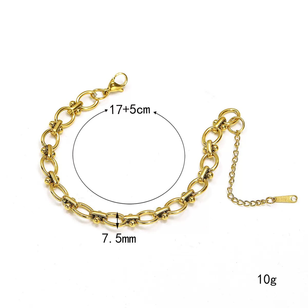 Rayo Vintage Link Bracelet