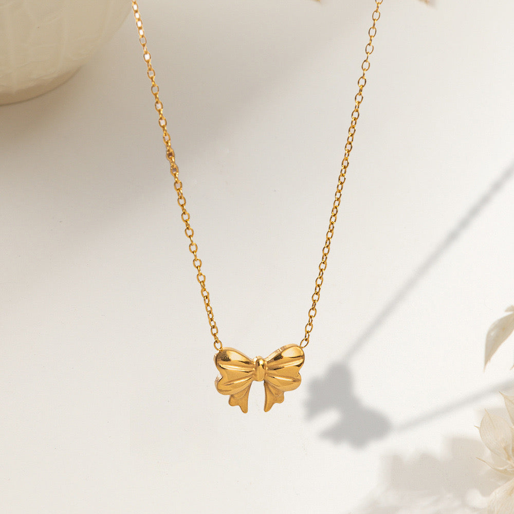 🎁 Bow Necklace (100% off)