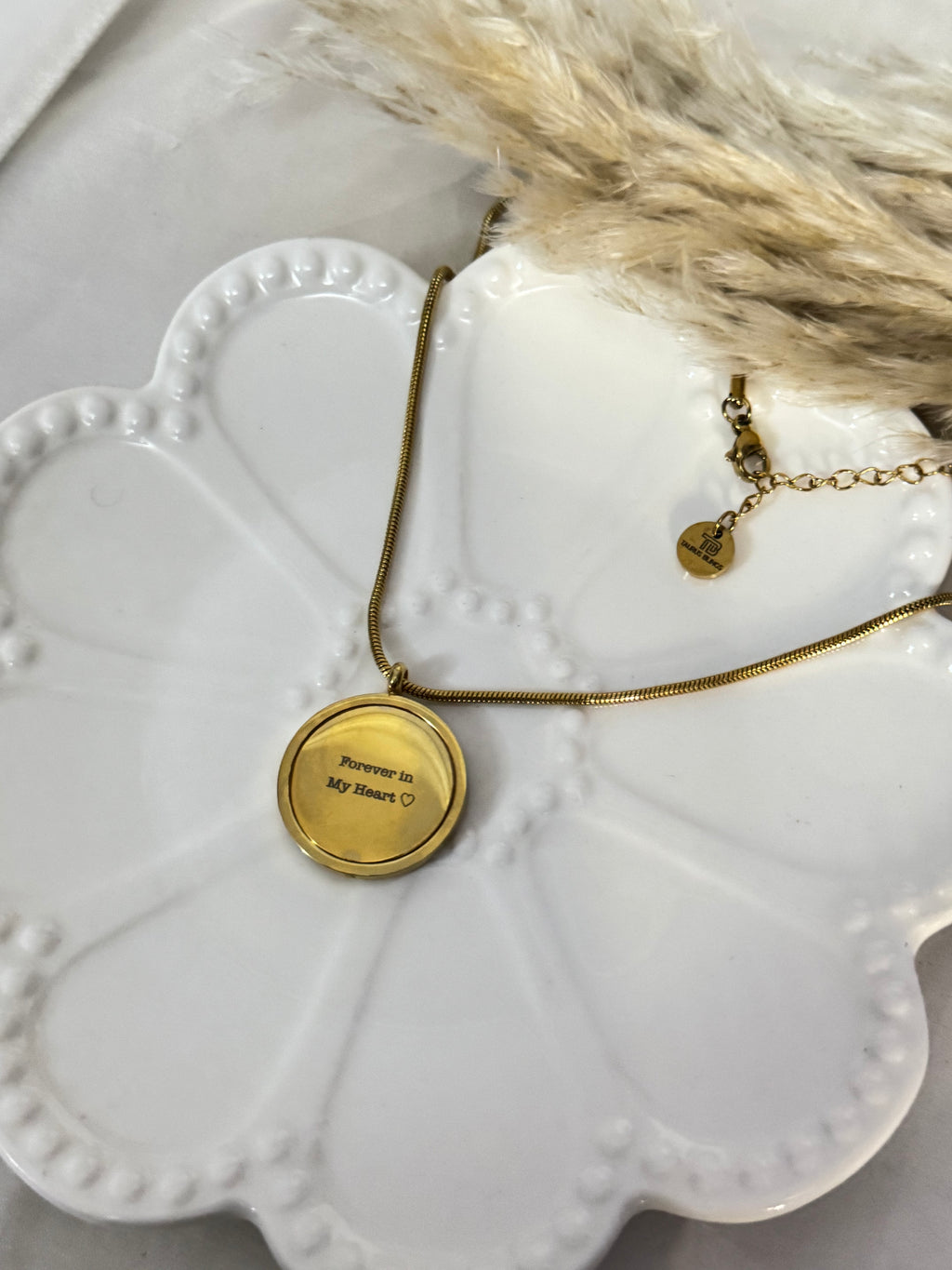 Wanderlust Spinning Photo Necklace