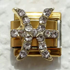 Micro pave CZ Zodiac Modular Link Charms