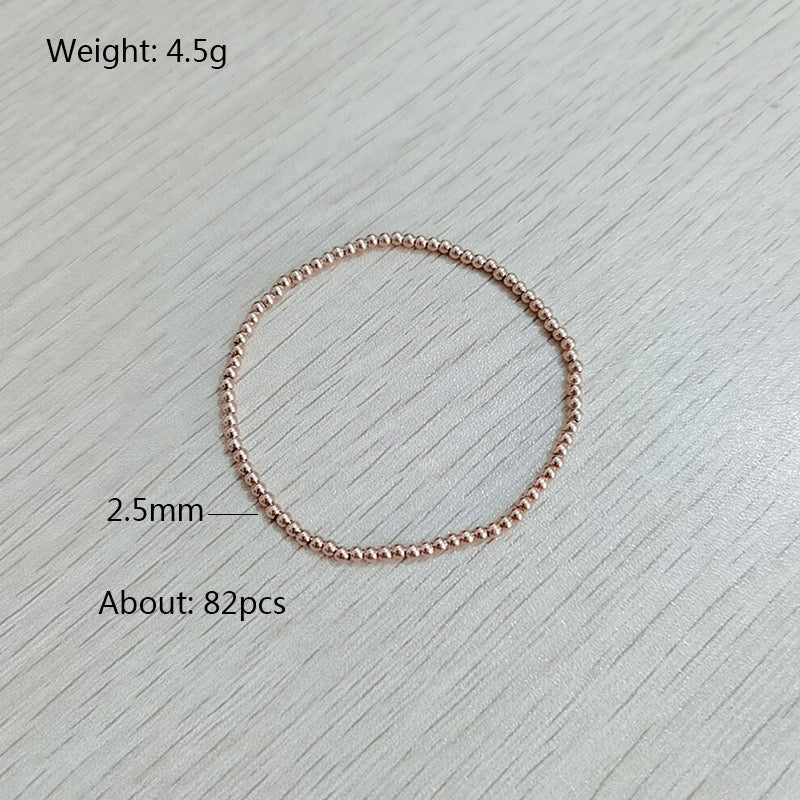 2.5mm beads (17cm Small-medium wrist)