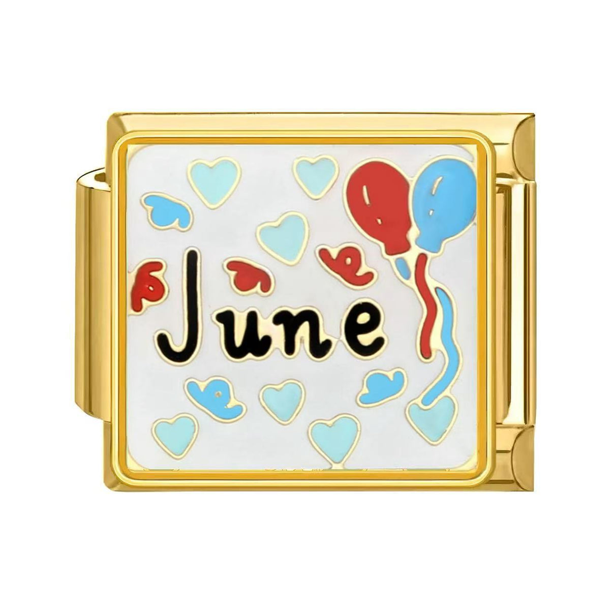 Colorful Birthmonth Modular Link charms
