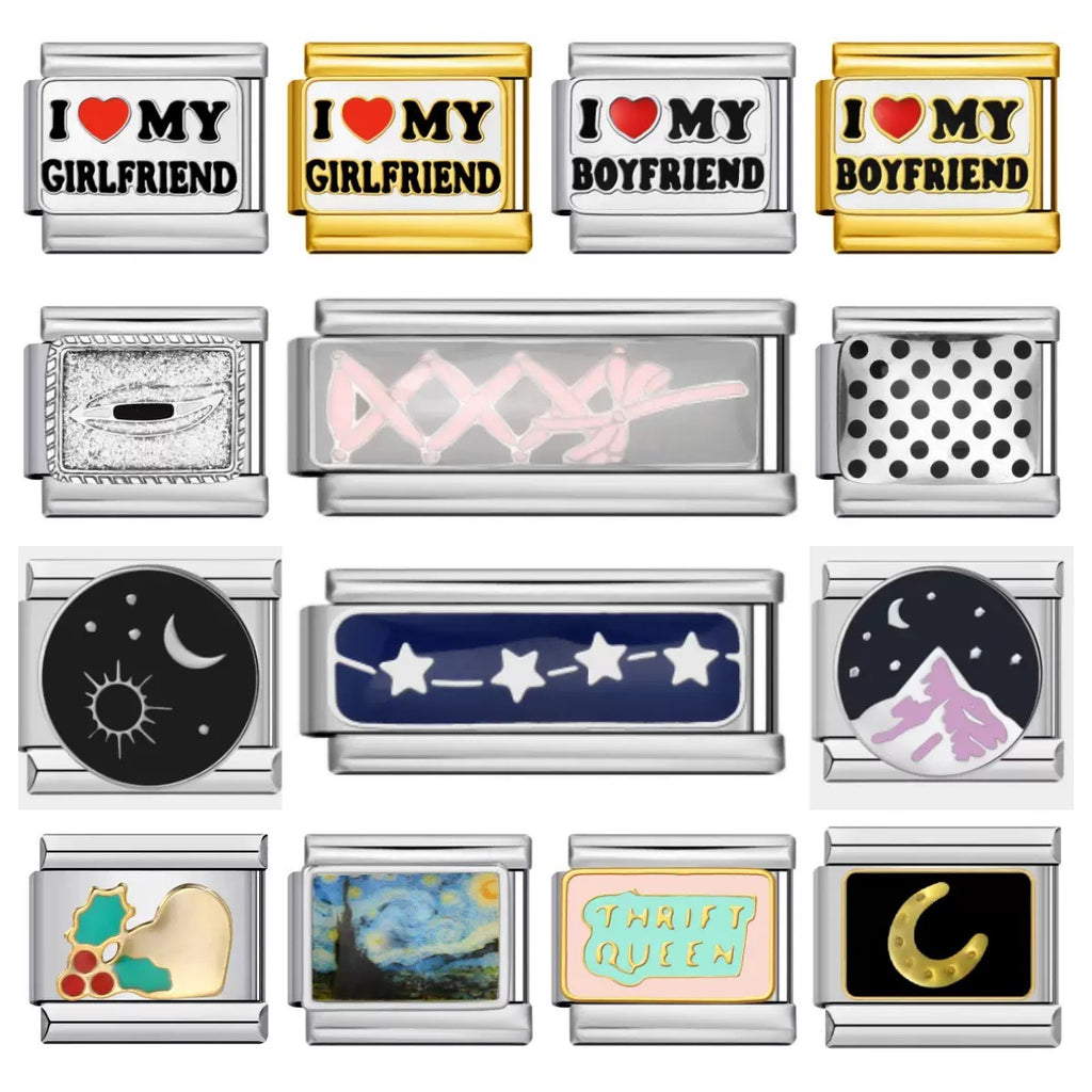 Trendy Couple Modular Charms