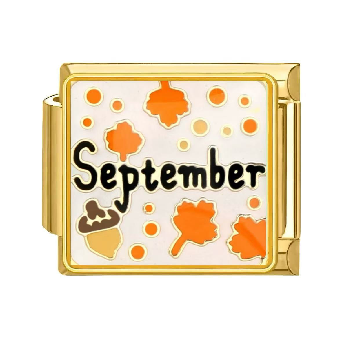 Colorful Birthmonth Modular Link charms