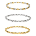 4mm Frosted beads (17.3cm Small-medium wrist)