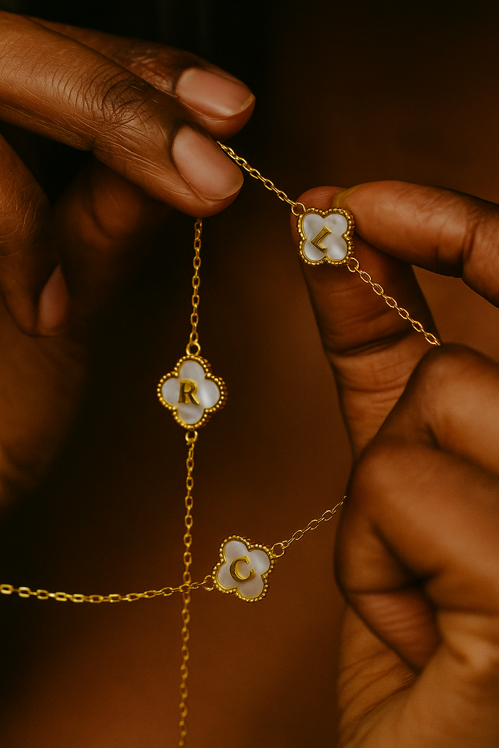 Laura Clover Necklace