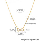 Dainty Infinity Necklace