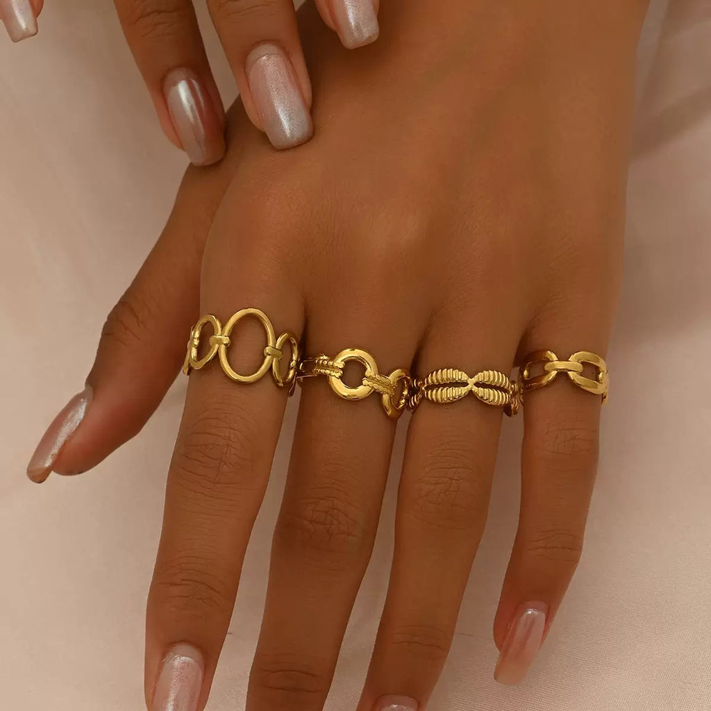 Cowry Open Ring