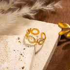 Faith Open Ring