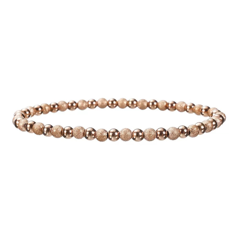 4mm Frosted beads (17.3cm Small-medium wrist)