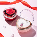 Heart Scented Rose Rotating Box