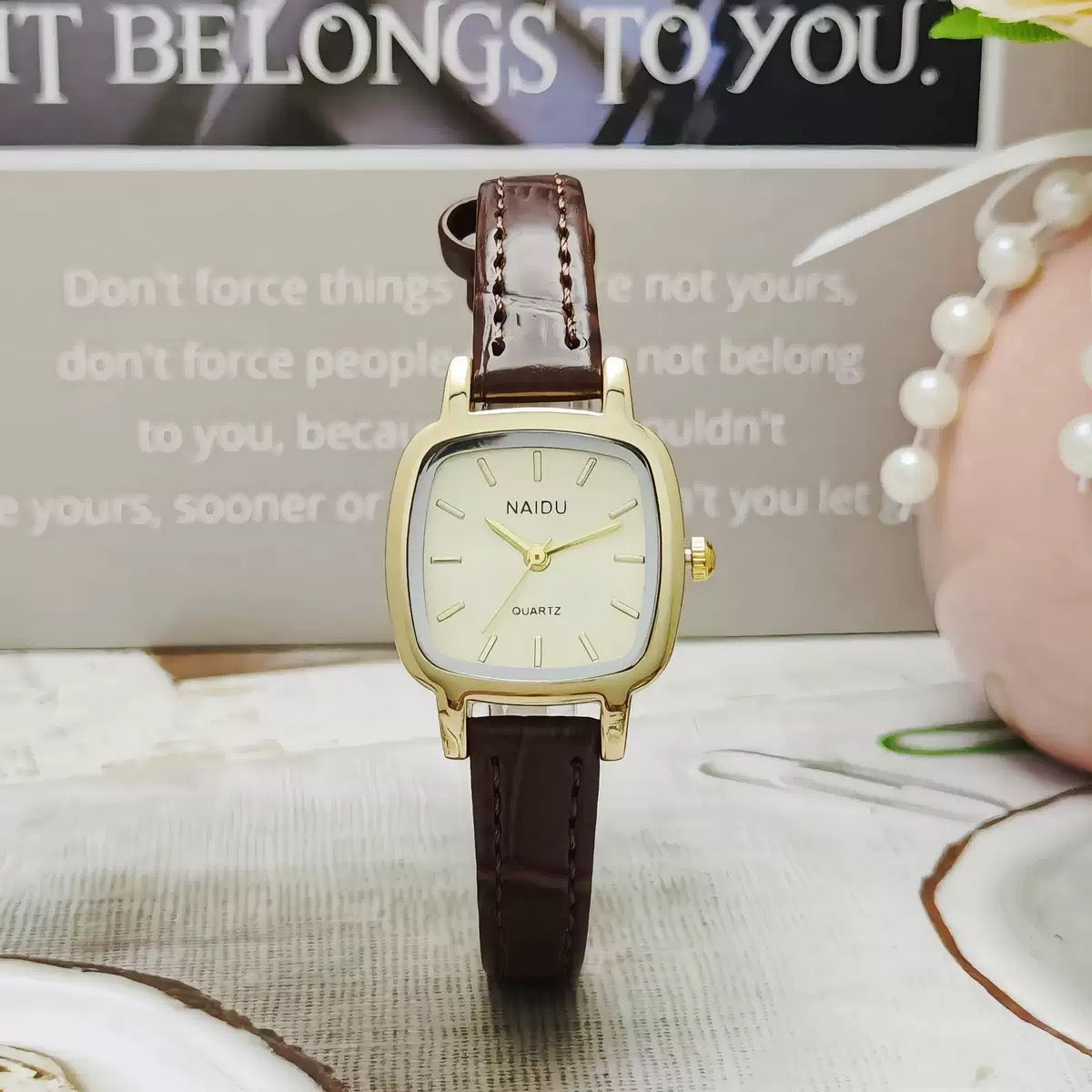 The Petite Heritage Cushion Watch
