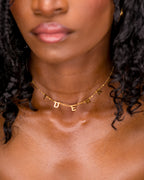 ADA Dainty Letter Name Necklace