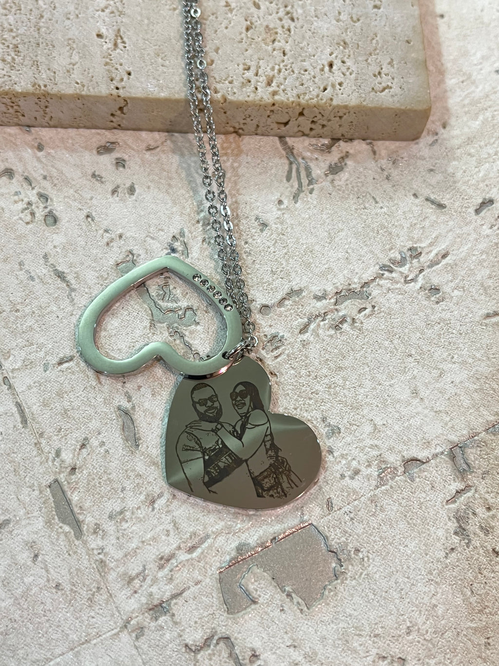 Nainah Love Forever Photo Necklace
