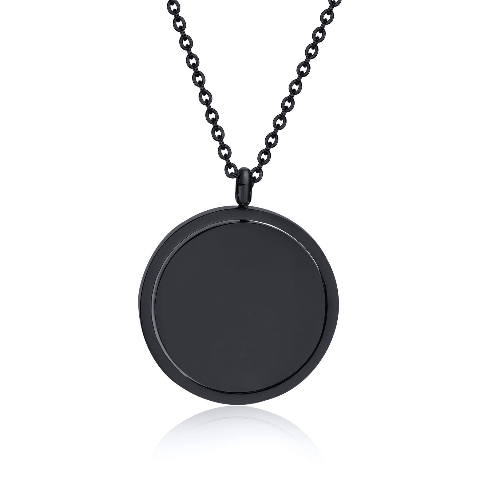 Wanderlust Spinning Photo Necklace