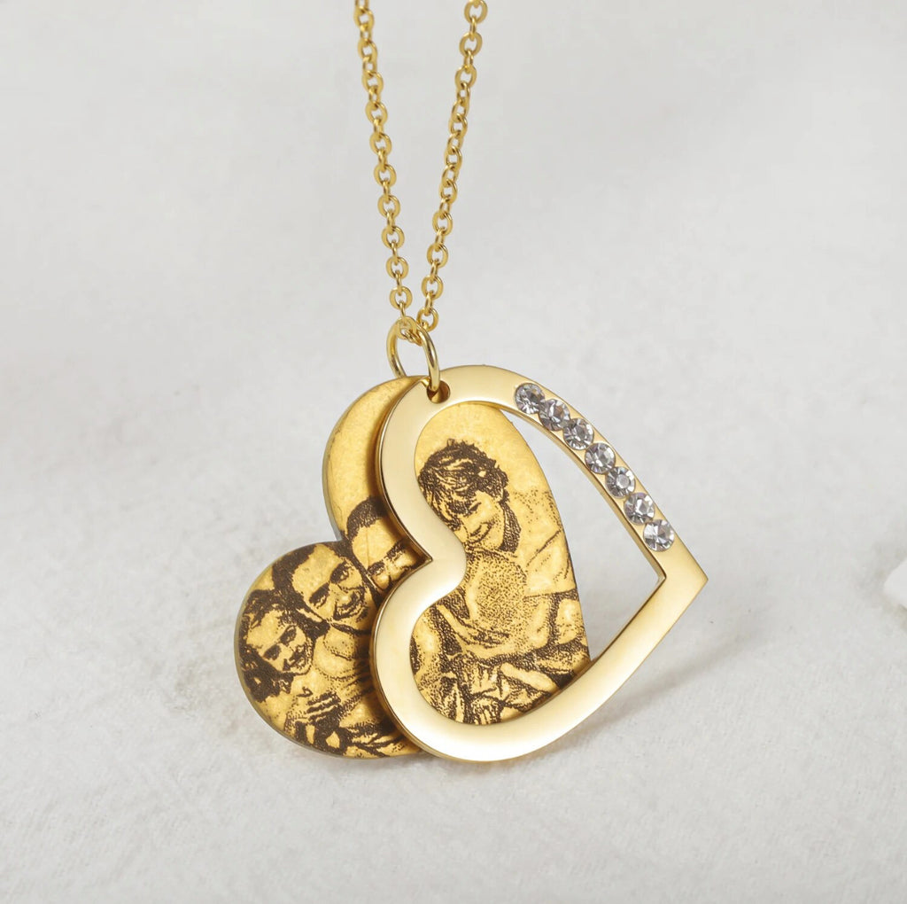 Nainah Love Forever Photo Necklace