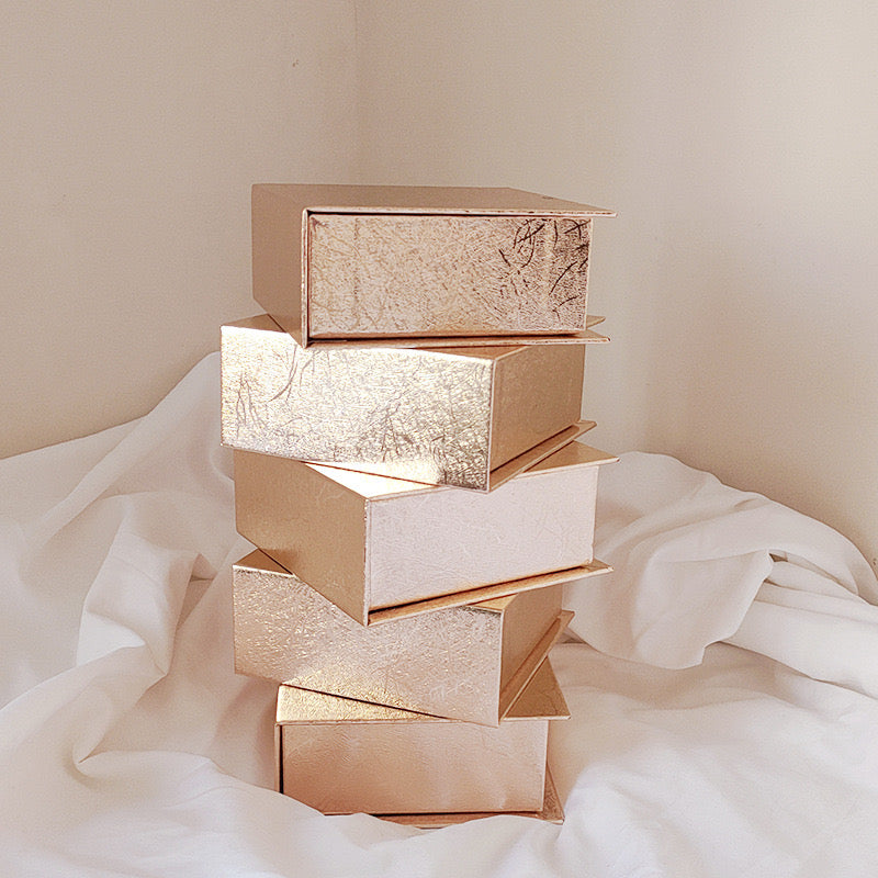 Rosegold Foil Gift Box