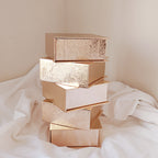Rosegold Foil Gift Box