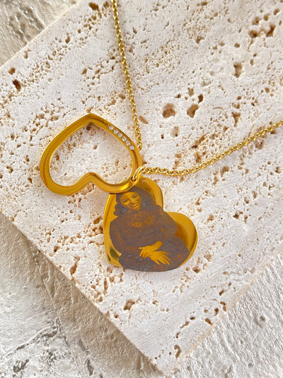 Nainah Love Forever Photo Necklace