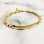 Bead Bar personalized Bracelet