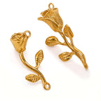 Rose Flower Charm