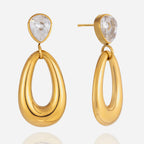 The Horizon Teardrop Hoops