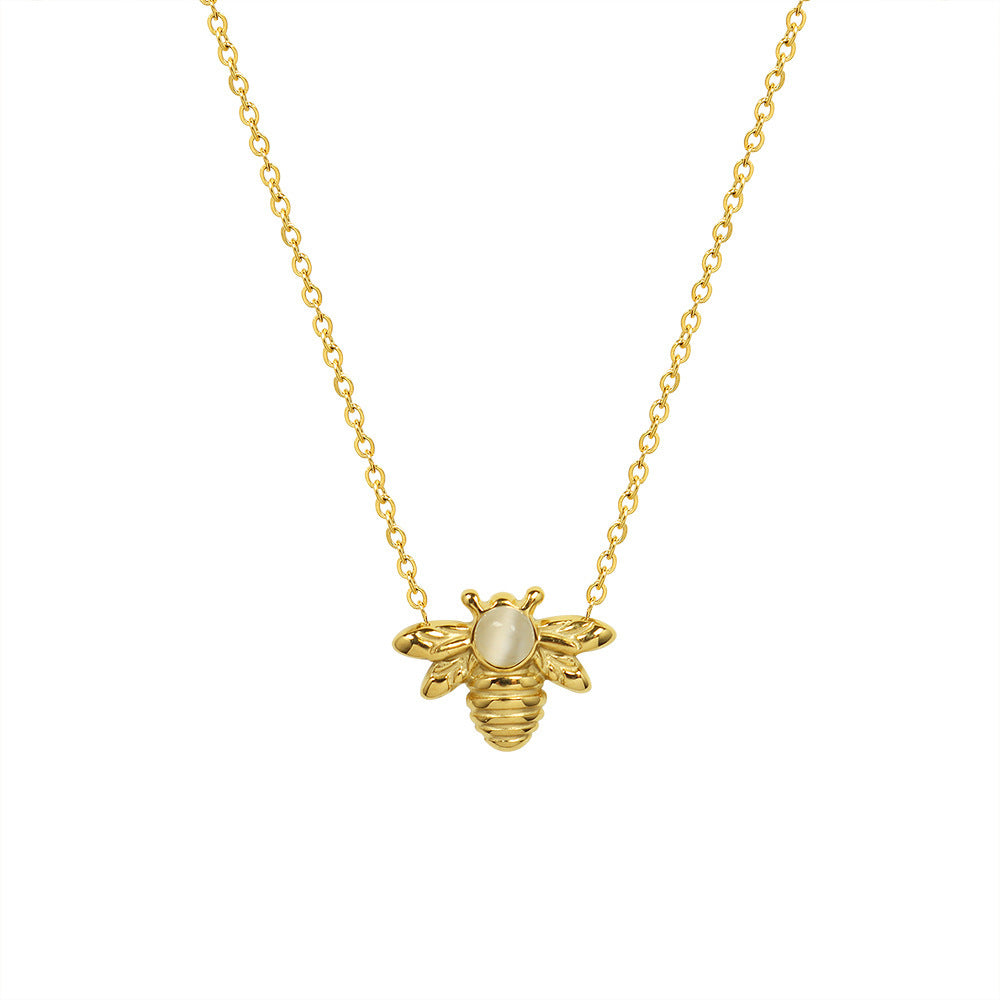 The Honeybee Opal Necklace