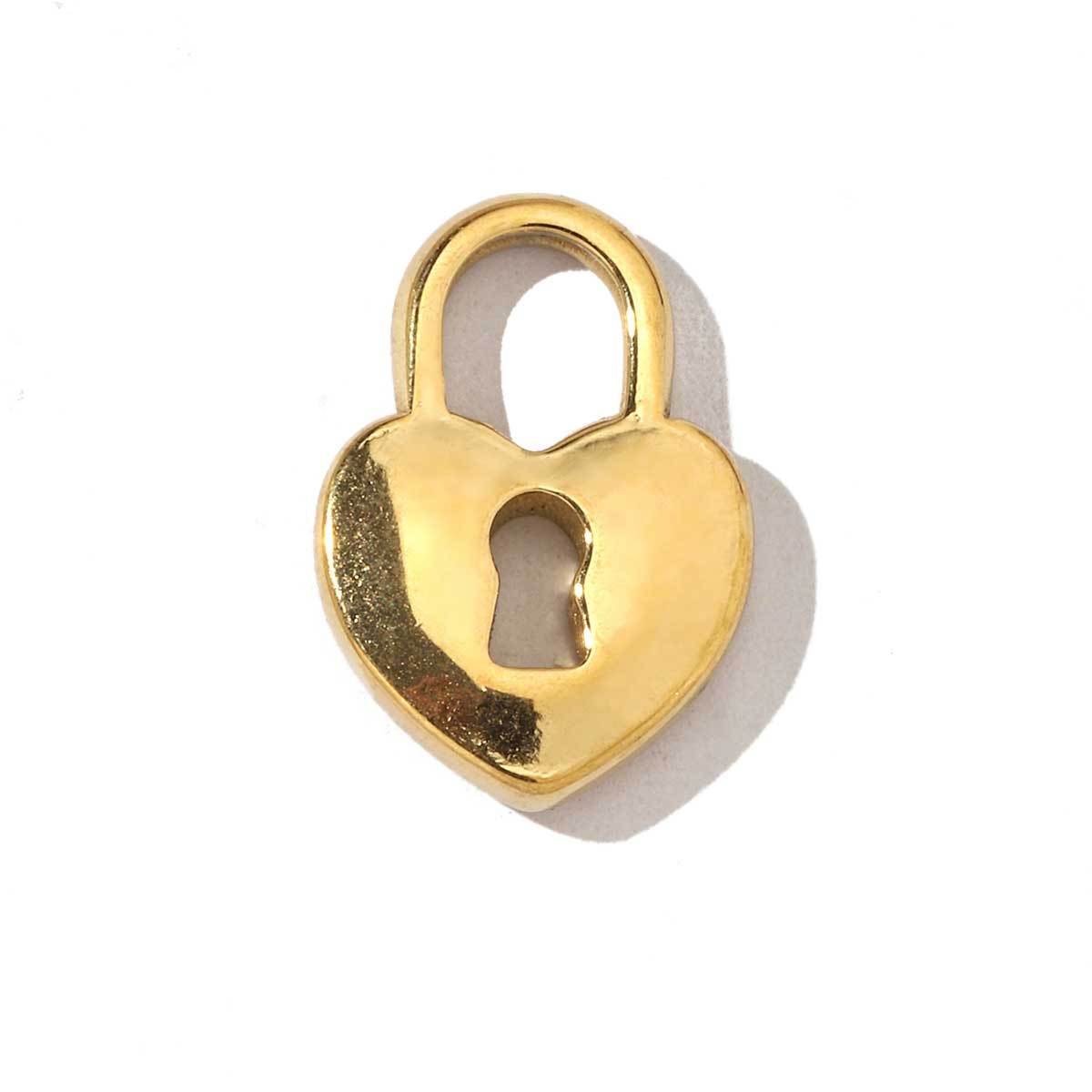 Heart Lock Charm