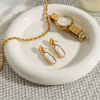 The Hera Pearl Drop Earrings