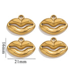 Kissy Lips Charm