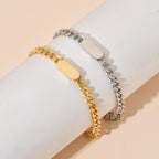 Dave Cuban Engraved Bracelet
