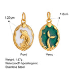 Ariel 2-sided Charm