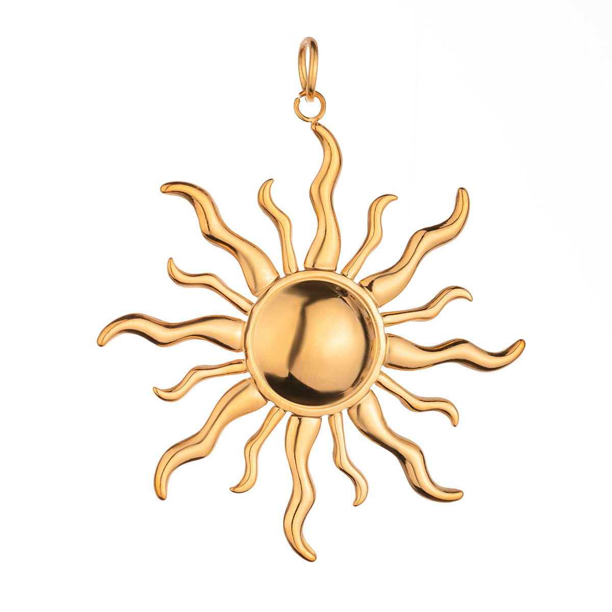 Large Sunburst Charm